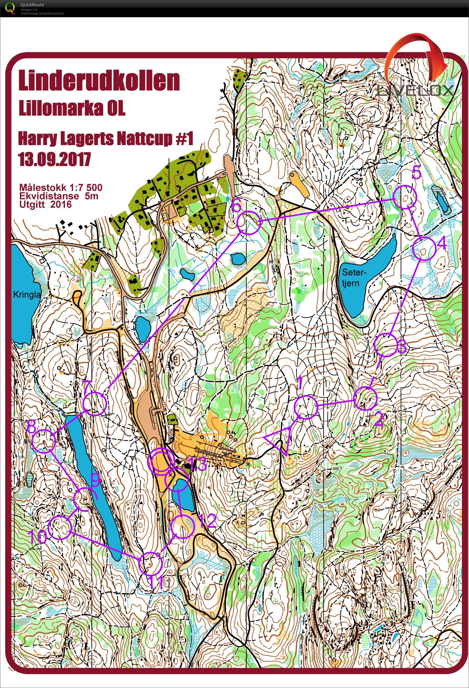 Harry Lagerts Nattcup #1 (2017-09-13)